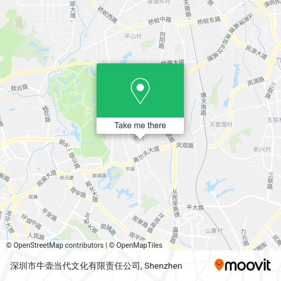 深圳市牛壶当代文化有限责任公司 map