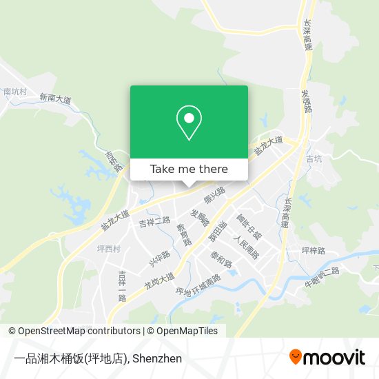 一品湘木桶饭(坪地店) map