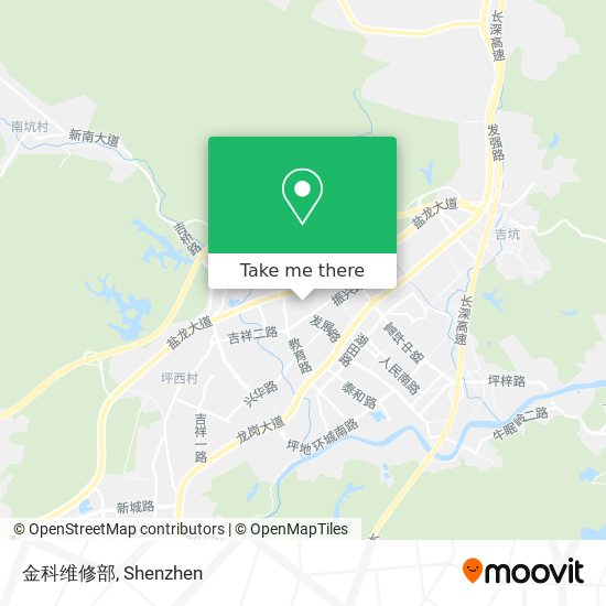 金科维修部 map