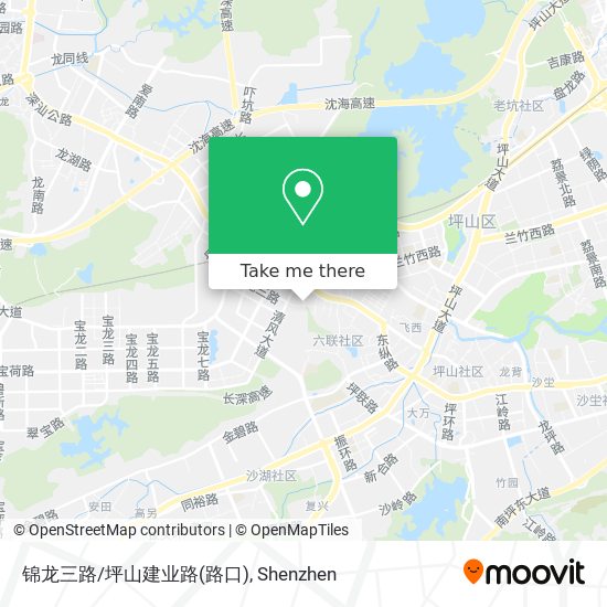 锦龙三路/坪山建业路(路口) map