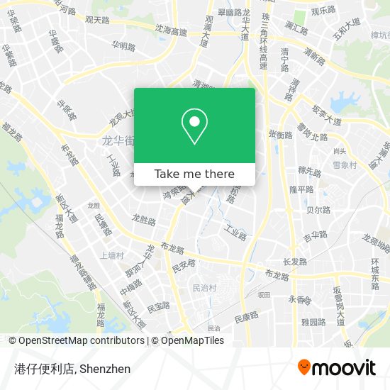 港仔便利店 map