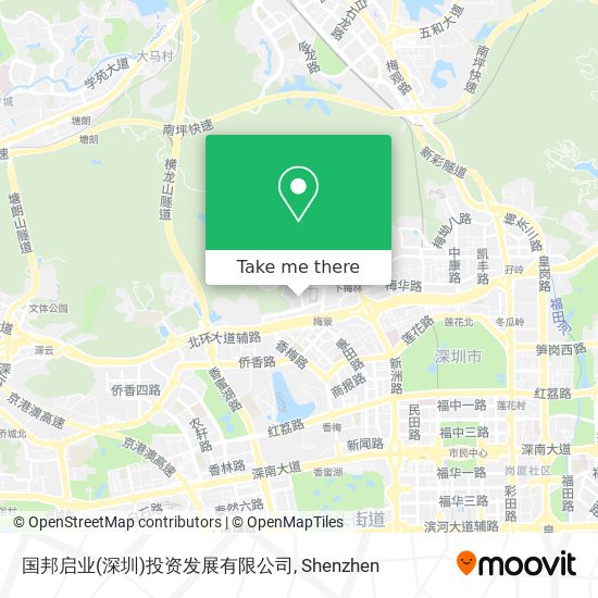 国邦启业(深圳)投资发展有限公司 map