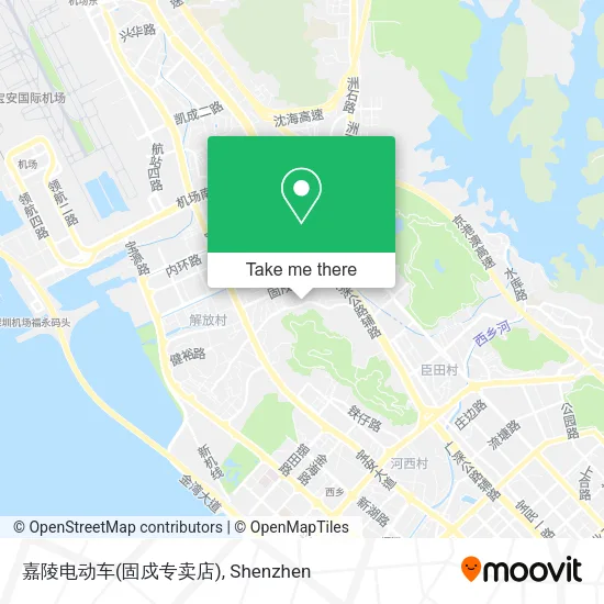 嘉陵电动车(固戍专卖店) map