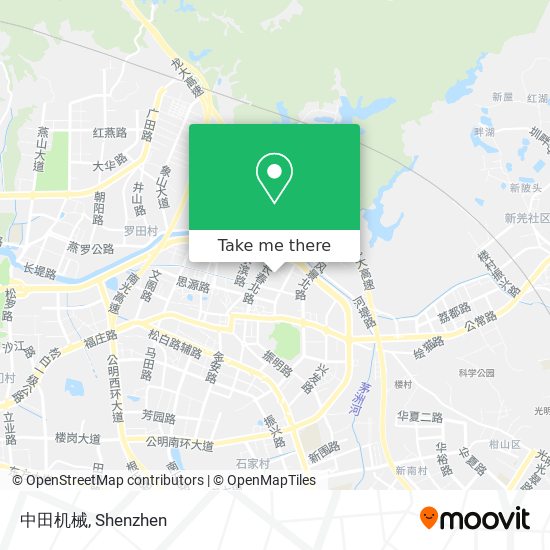 中田机械 map