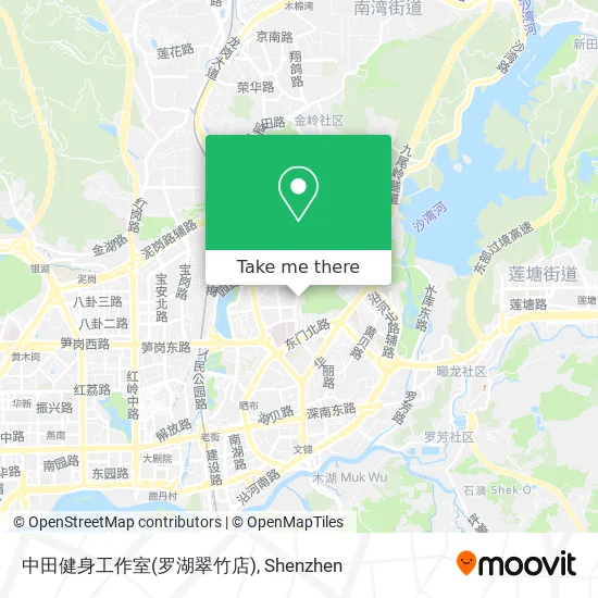 中田健身工作室(罗湖翠竹店) map