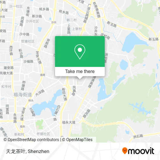天龙茶叶 map
