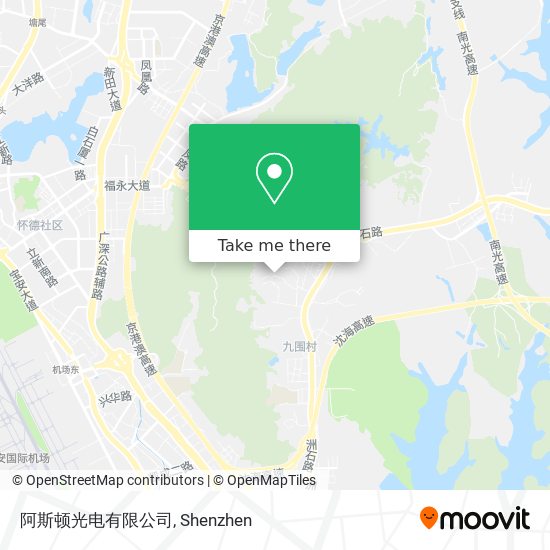 阿斯顿光电有限公司 map