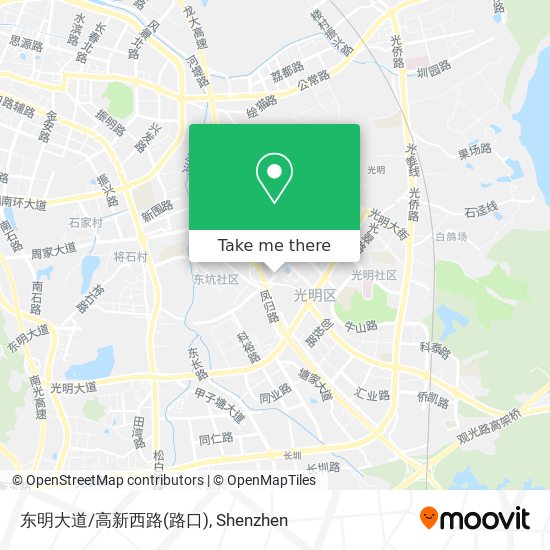 东明大道/高新西路(路口) map