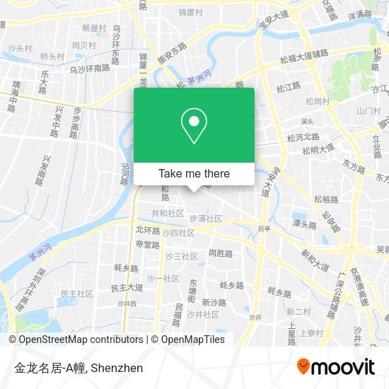 金龙名居-A幢 map