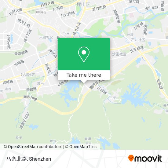 马峦北路 map
