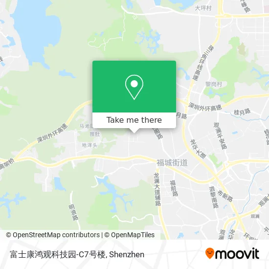 富士康鸿观科技园-C7号楼 map