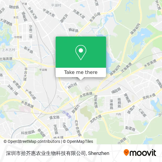 深圳市拾芥惠农业生物科技有限公司 map
