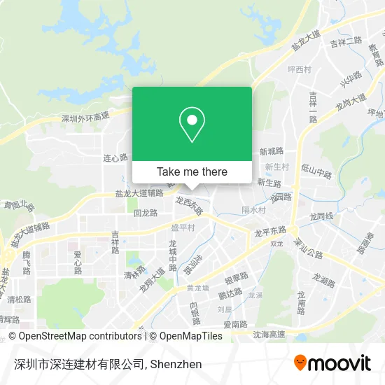 深圳市深连建材有限公司 map