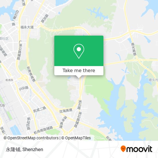 永隆铺 map
