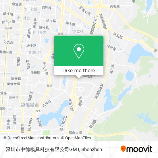 深圳市中德模具科技有限公司GMT map