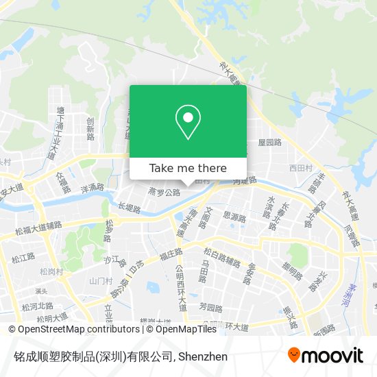 铭成顺塑胶制品(深圳)有限公司 map