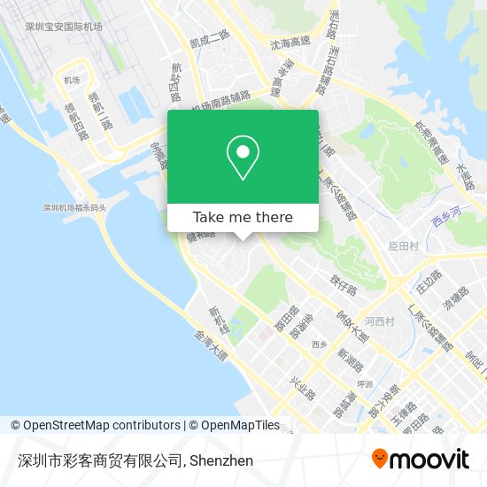 深圳市彩客商贸有限公司 map