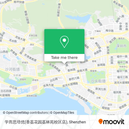 学而思培优(香荔花园荔林苑校区店) map