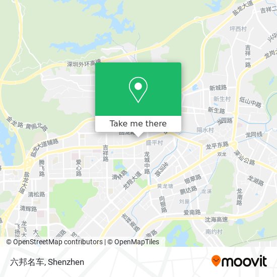 六邦名车 map