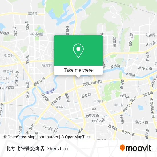 北方北快餐烧烤店 map