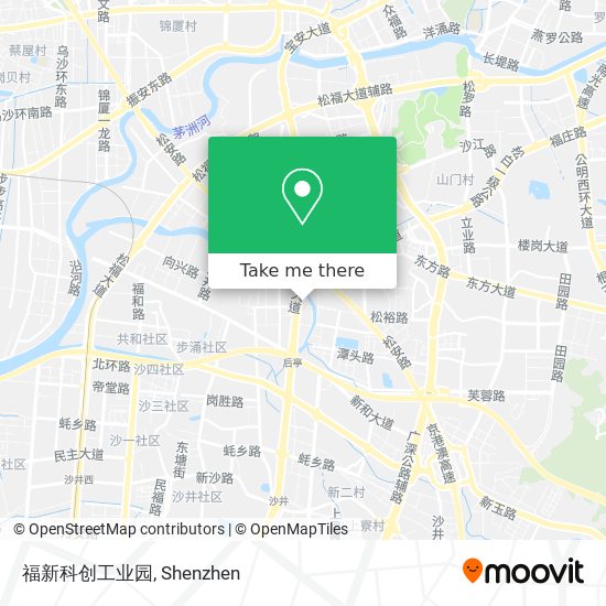 福新科创工业园 map