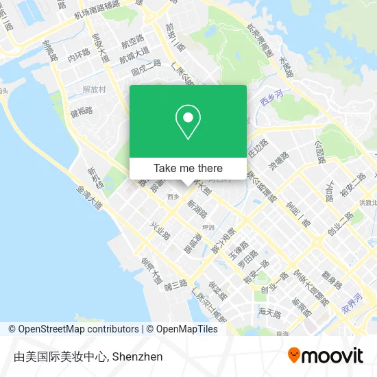 由美国际美妆中心 map