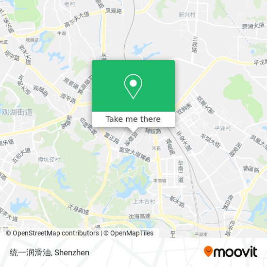 统一润滑油 map
