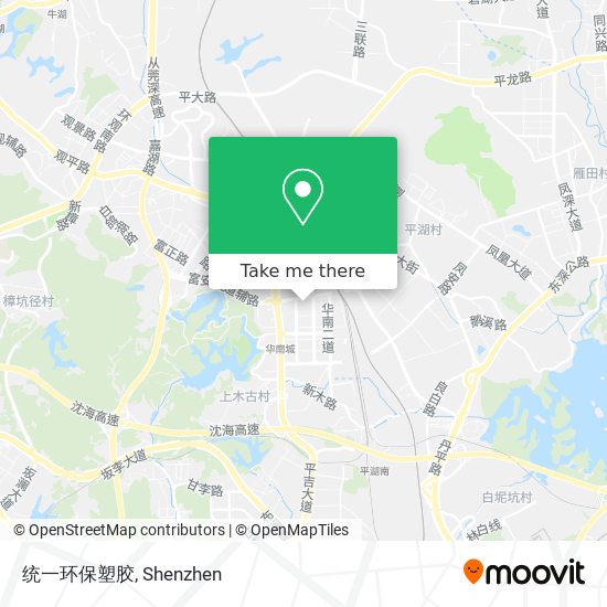 统一环保塑胶 map