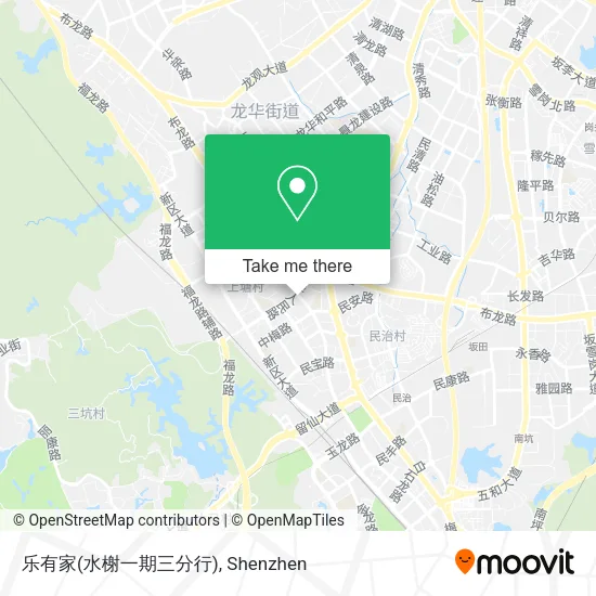 乐有家(水榭一期三分行) map