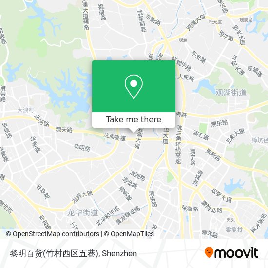 黎明百货(竹村西区五巷) map