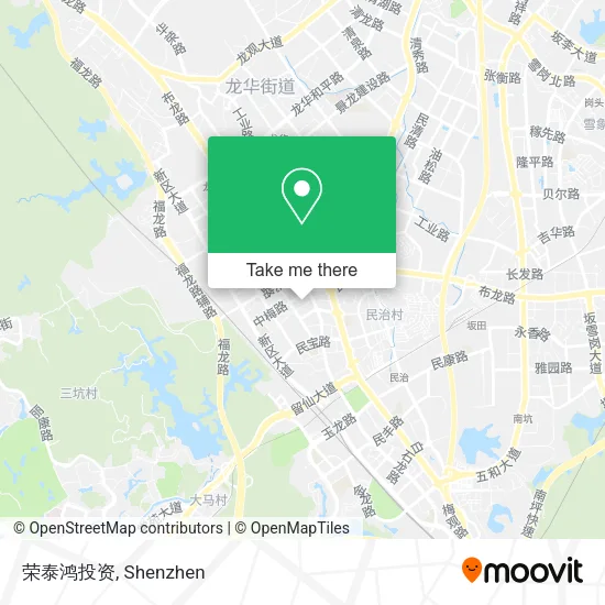荣泰鸿投资 map