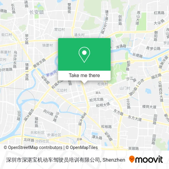 深圳市深湛宝机动车驾驶员培训有限公司 map