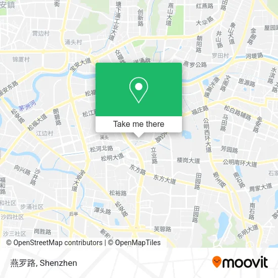 燕罗路 map