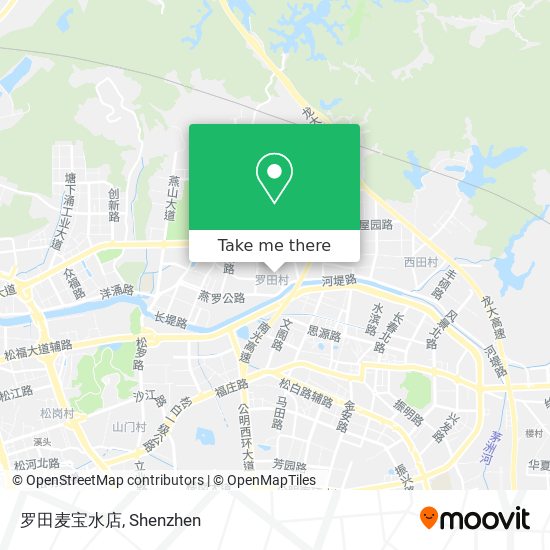 罗田麦宝水店 map