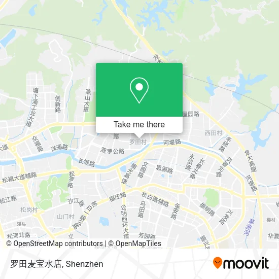 罗田麦宝水店 map