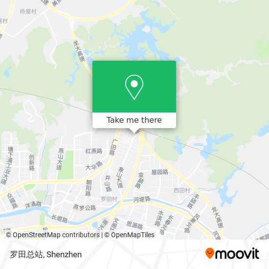 罗田总站 map