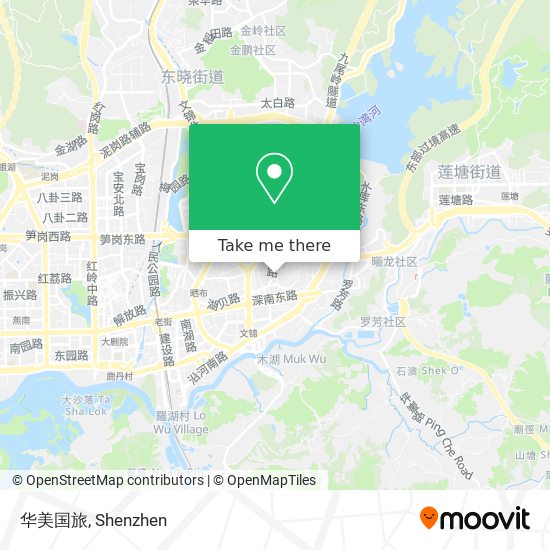 华美国旅 map