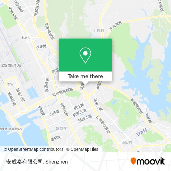 安成泰有限公司 map