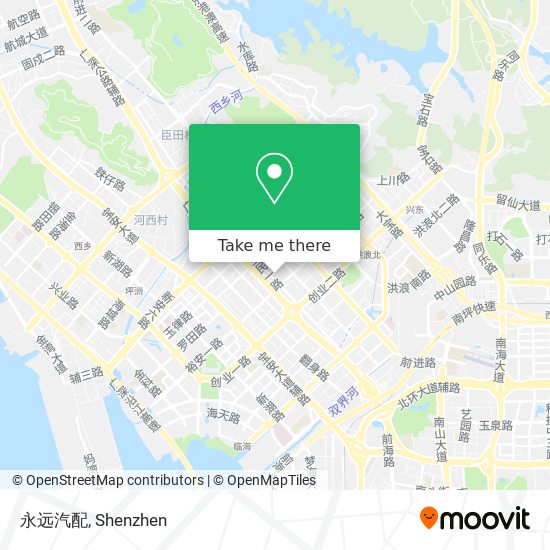 永远汽配 map