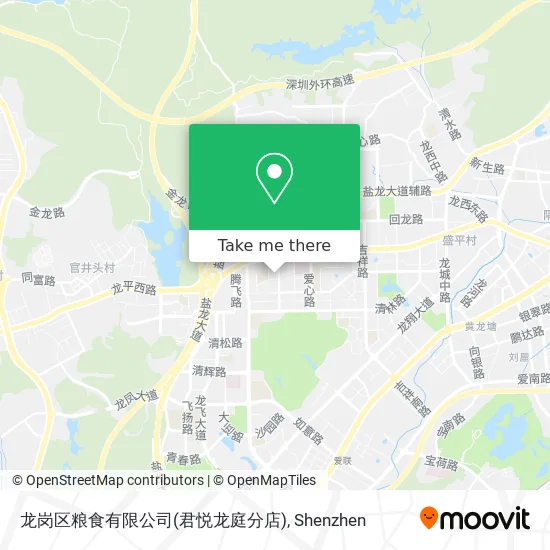 龙岗区粮食有限公司(君悦龙庭分店) map