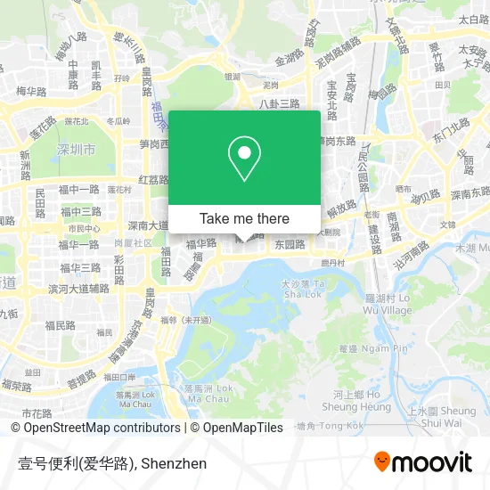 壹号便利(爱华路) map