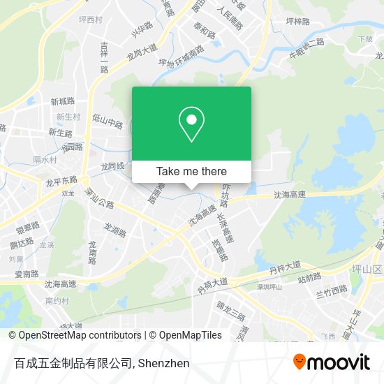 百成五金制品有限公司 map