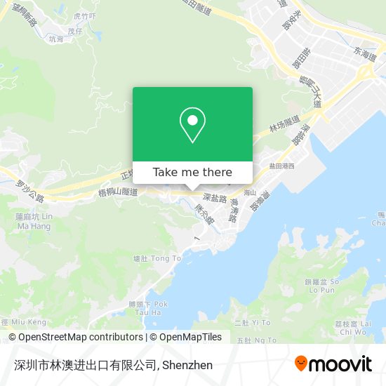 深圳市林澳进出口有限公司 map