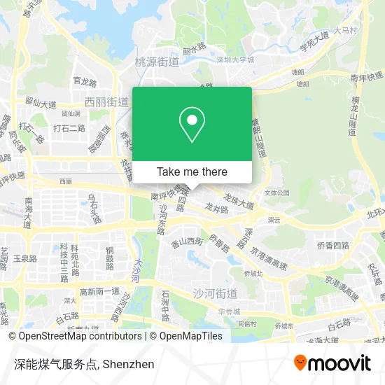 深能煤气服务点 map