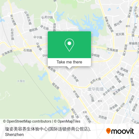 璇姿美容养生体验中心(国际连锁侨商公馆店) map
