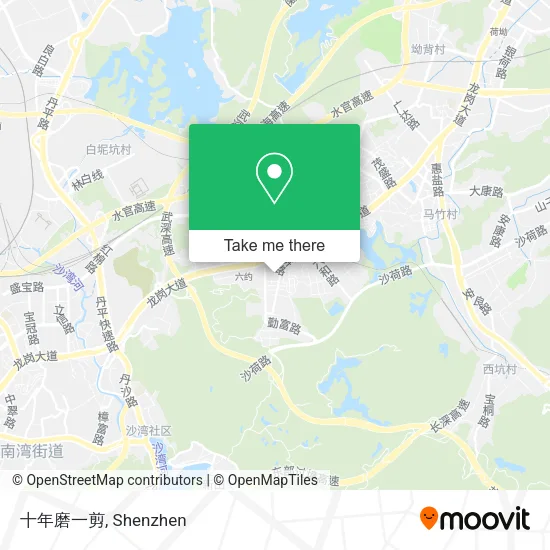 十年磨一剪 map