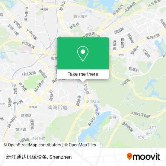 新江通达机械设备 map