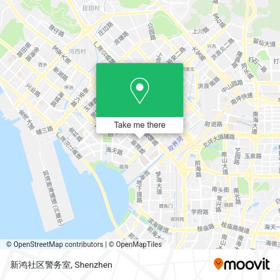 新鸿社区警务室 map