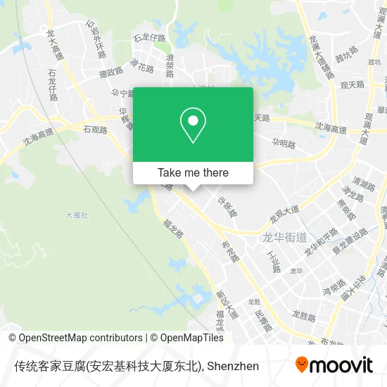 传统客家豆腐(安宏基科技大厦东北) map