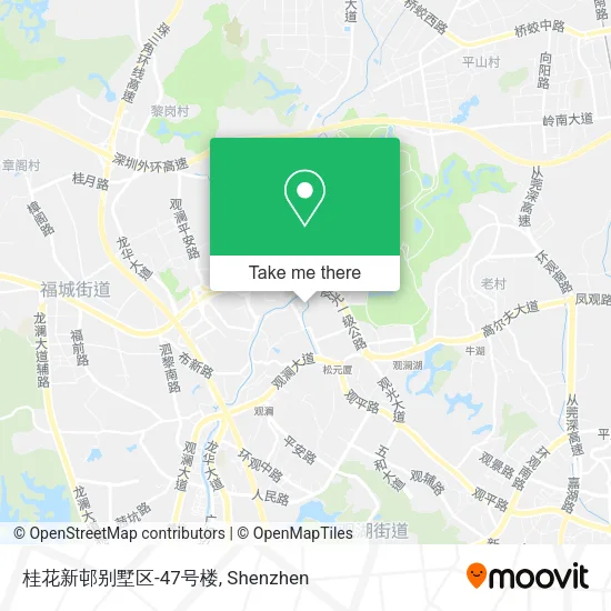 桂花新邨别墅区-47号楼 map